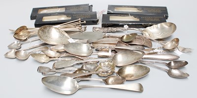 Lot 145 - A Collection of Assorted Silver and Silver...