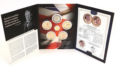 Lot 232 - Winston Churchill Five Iconic Portraits...