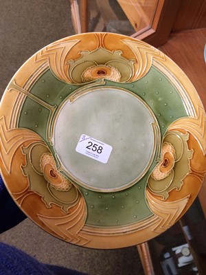 Lot 258 - Three Minton Majolica Secessionist Plates,...