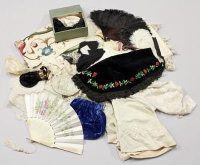 Lot 2219 - Assorted 19th Century and Later Costume...