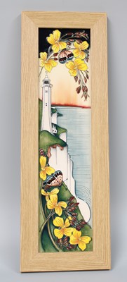 Lot 193 - A Moorcroft Plaque, framed 32/150