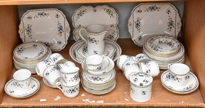 Lot 127 - A Shelley Chelsea Pattern Teaset, including a...