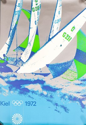 Lot 8 - Munich Olympics 1972 Sailing Poster