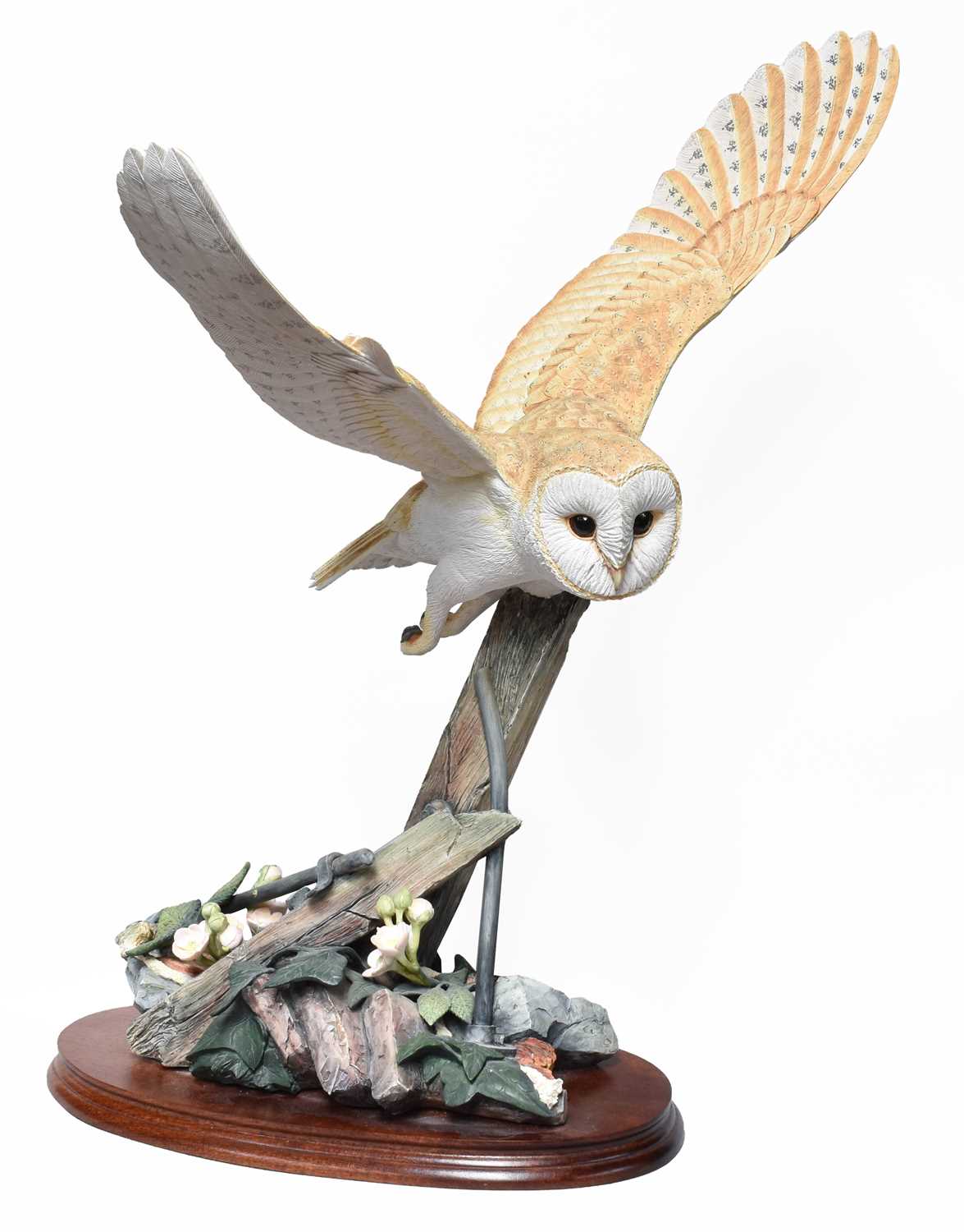Lot 91 - Border Fine Arts 'Silent Wings' (Barn Owl),...