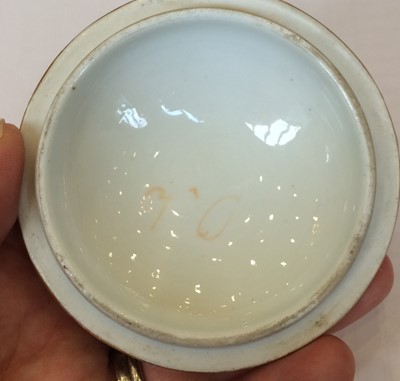 Lot 93 - A Meissen Porcelain Twin-Handled Chocolate Cup...