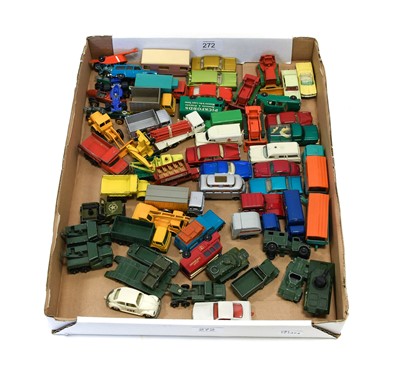 Lot 272 - Matchbox 1-75's Regular Wheels A Collection Of Unboxed Models