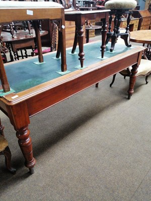 Lot 1187 - A Victorian Mahogany Leather Inset Library...