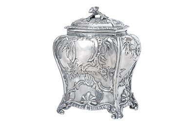 Lot 2328 - A George III Silver Tea-Caddy