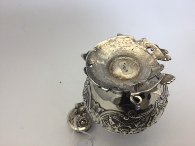 ANTIQUE SILVER SNUFF BOX BY EDWARD FARRELL