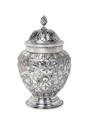 Lot 2405 - A Victorian Silver Tea-Caddy