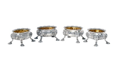 Lot 2331 - Four George III Silver Salt-Cellars