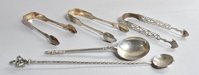 Lot 118 - A Collection of Assorted Silver Flatware,...