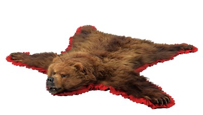 Lot 82 - Taxidermy: A European Brown Bear Skin Rug...