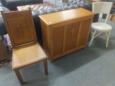 Lot 1334 - 20th Century Ecclesiastical Furniture,...