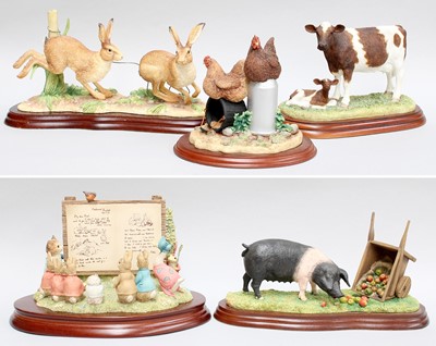 Lot 345 - Border Fine Arts Studio Models, including:...