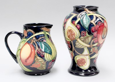 Lot 216 - A Modern Moorcroft Queens Choice Pattern Vase,...