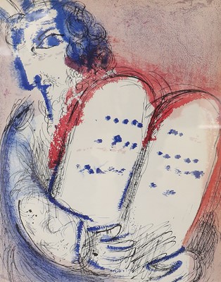 Lot 1045 - After Marc Chagall (1887-1985), Russian "Moses...