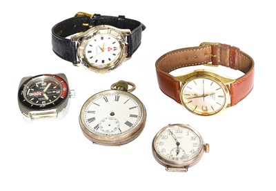 Lot 6 - Group of Watches including, Seiko and a pair...