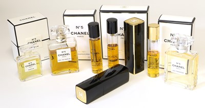 Lot 2091 - Collection of Modern Chanel Perfumes,...