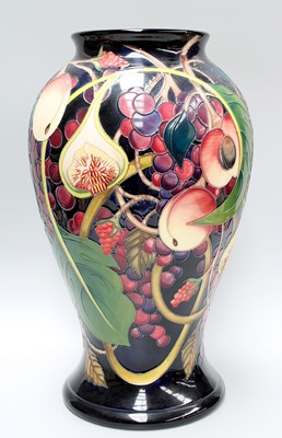 Lot 214 - A Modern Moorcroft Queens Choice Pattern Vase,...