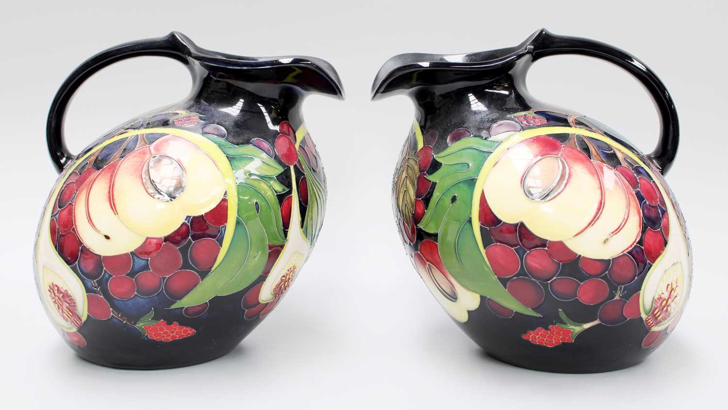 Lot 213 - A Pair of Modern Moorcroft Queens Choice...