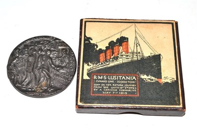 Lot 278 - A Lusitania medal