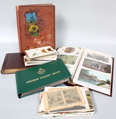 Lot 382 - A Quantity of Postcards, in four albums and...