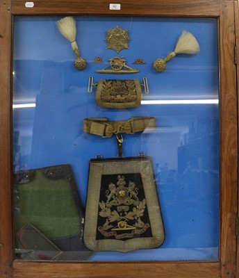 Lot 42 - Militaria Relating to The Royal Regiment of...