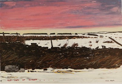 Lot 1424 - After Peter Brook (1927-2009) Red Sky at Night...