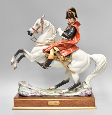 Lot 280 - A Royal Worcester Figure of Napoleon Bonaparte,...