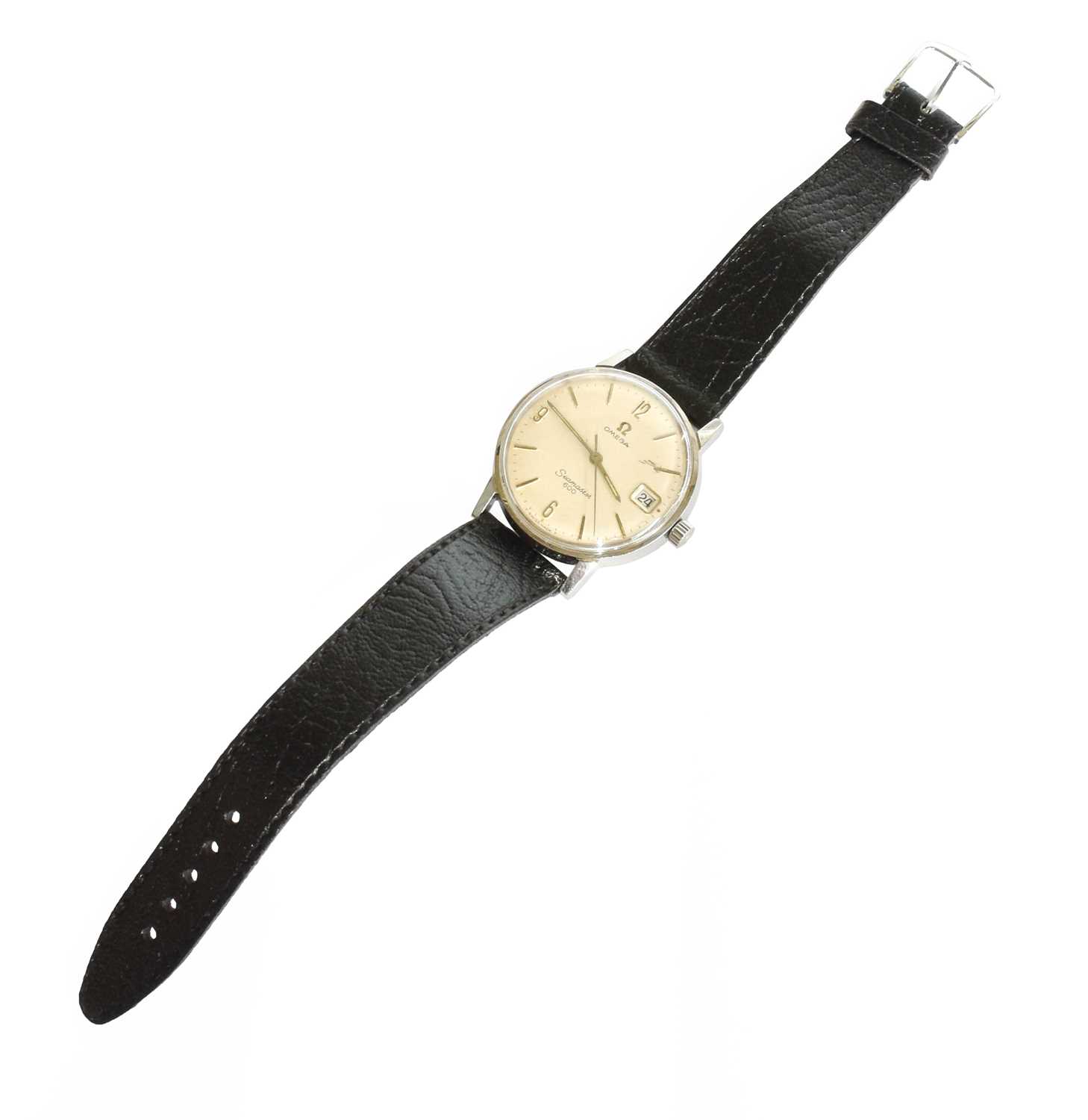 Lot 8 - A Stainless Steel Omega Seamaster 600 Wristwatch