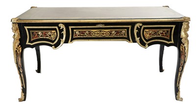 Lot 877 - A 20th Century Ebonised and Gilt-Metal-Mounted...