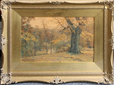 Lot 1366 - Wilmot Pilsbury RWS (1840-1908) Autumnel...