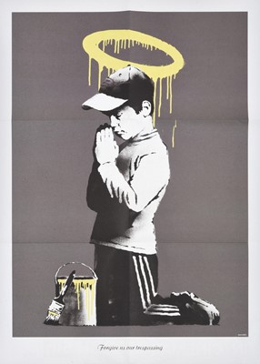 Lot 224 - After Banksy (b.1974) "Forgive Us Our...