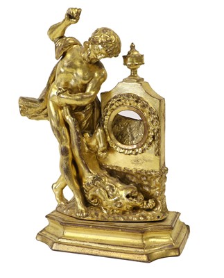 Lot 150 - A Giltwood and Gesso Watch Stand, mid 19th...