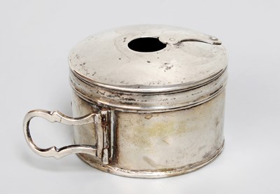Lot 7 - A George III Silver Bougie-Box, Apparently...