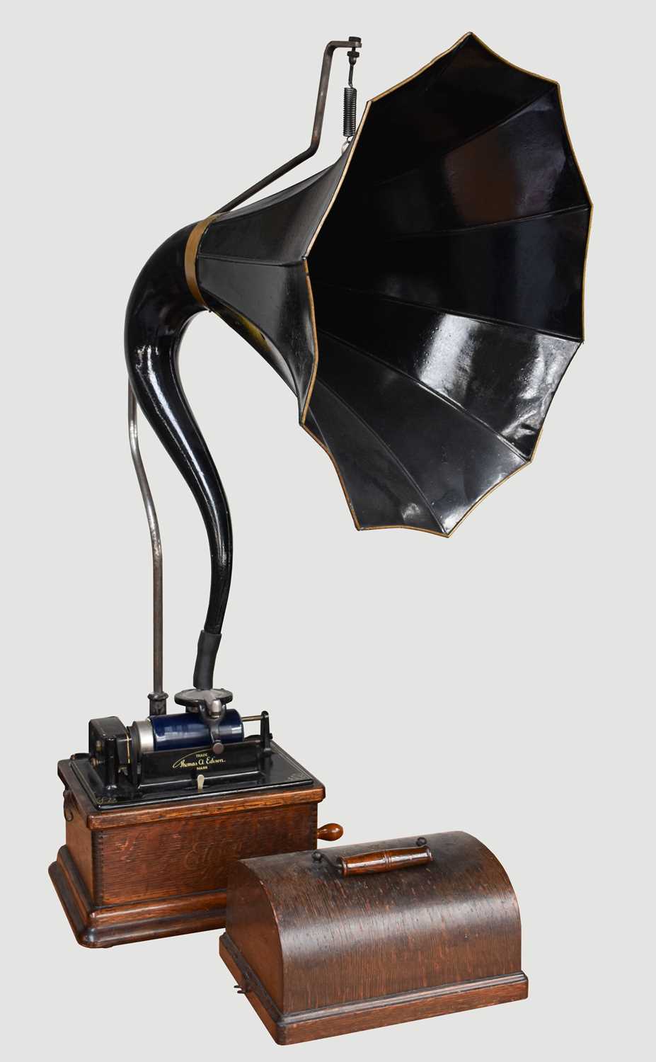 Lot 3121 - An Edison Combination Fireside Phonograph