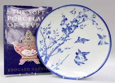 Lot 385 - A Large Japanese Blue and White Porcelain...