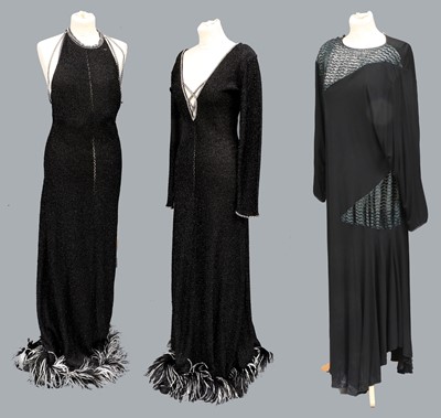 Lot 2120 - Circa 1970-80s Occasion Wear comprising an...
