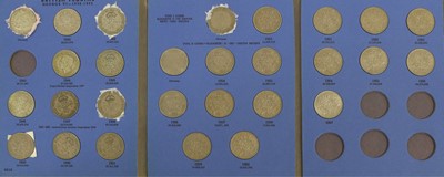 Lot 55 - 4x Silver Coin Whitman Folders, comprising;...