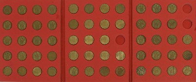 Lot 91 - 11x Assorted Whitman Folders, and 1 red brass...