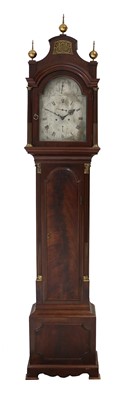 Lot 696 - A Mahogany Eight Day Longcase Clock, unsigned,...