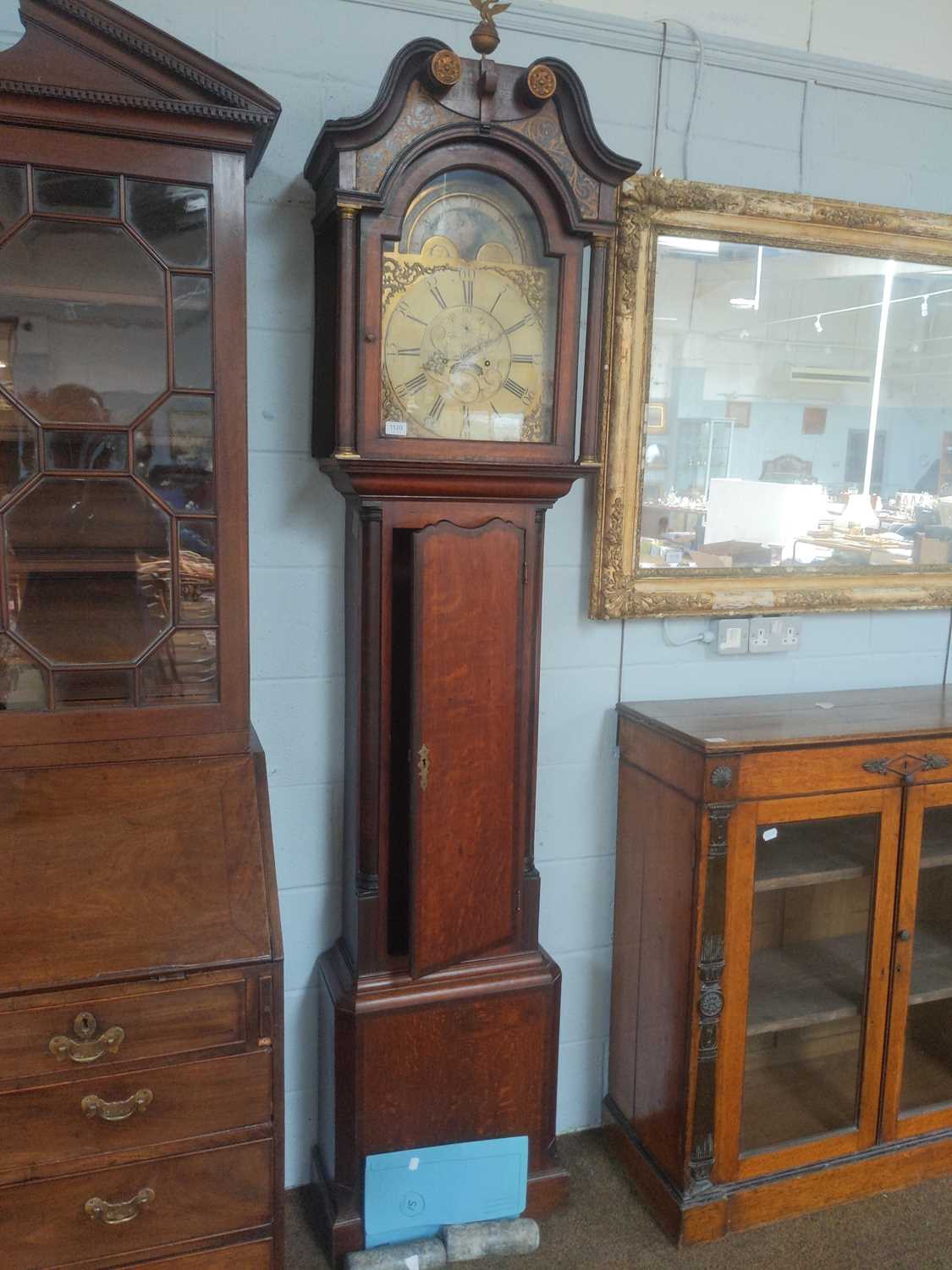 Lot 1120 - An Oak Eight Day Longcase Clock, circa 1780,...