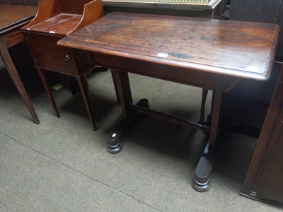 Lot 1145 - A Victorian Mahogany SIde Table, 91cm by 48cm...