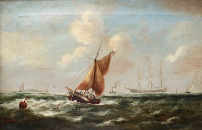 Lot 1087 - Attributed to John Wilson Expansive shipping...