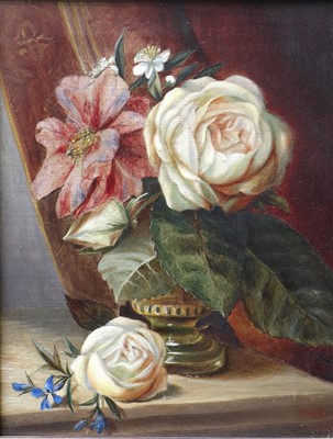 Lot 1092 - British School (19th Century) Still life of...