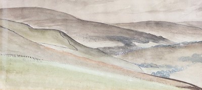 Lot 1040 - British School Richmond Castle Watercolour,...