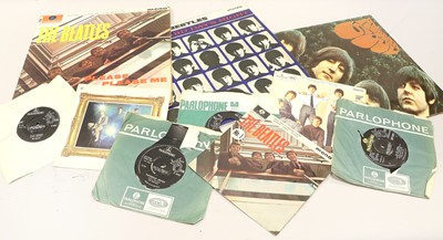 Lot 3126 - Beatles Vinyl LPs and Singles