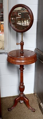 Lot 1213 - A 19th Century Mahogany Shaving Stand