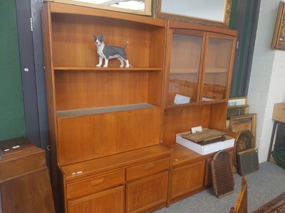 Lot 1319 - A Mid-20th Century WIlliam Lawrence Teak Wall...